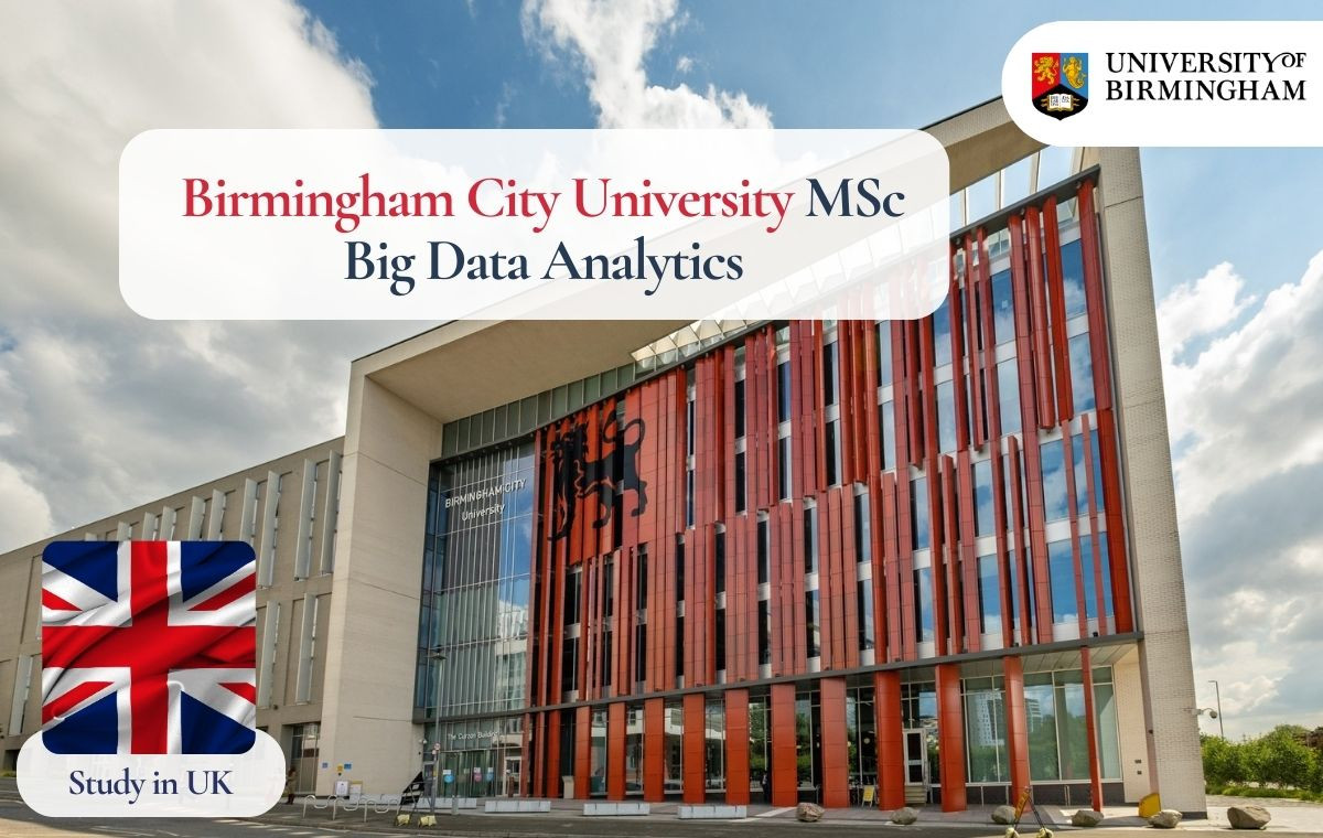Birmingham City University MSc Big Data Analytics: Fees for Indian Students, How to Apply for Birmingham City University MSc Big Data Analytics with Professional Placement, Scholarship
